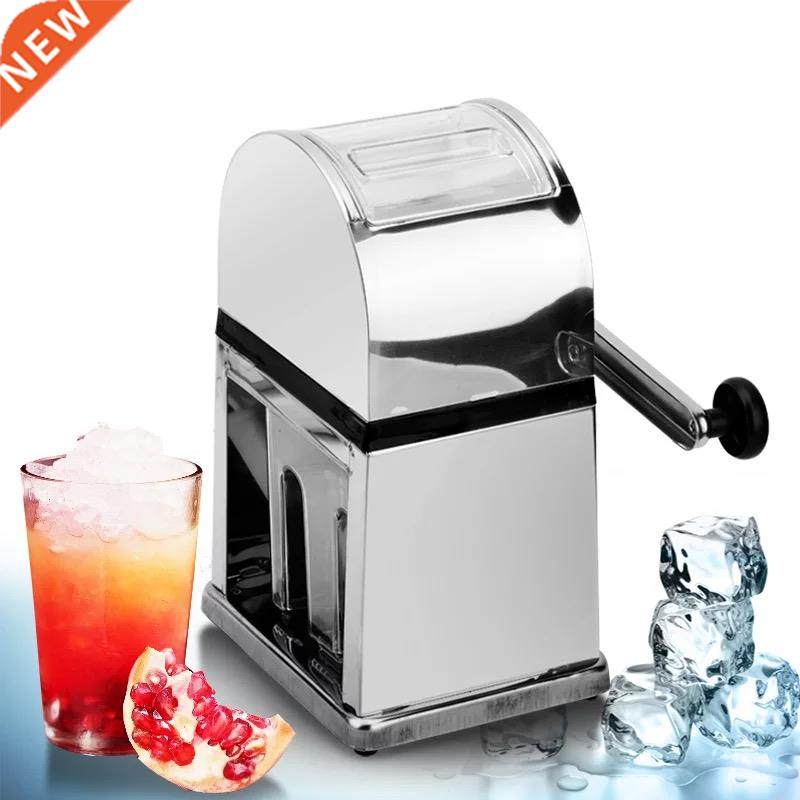 Stainless Steel Ice Crusher Mini Ice shavers Chopper Manual