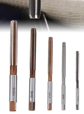 5pcs H8 Chucking Straight Shank Hand Reamers Set 6 Flutes 4m