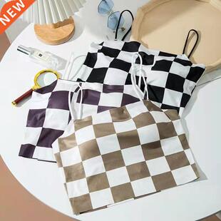 Ice Silk Seamless Bra Beauty Back Wrap Chest Camisole Black