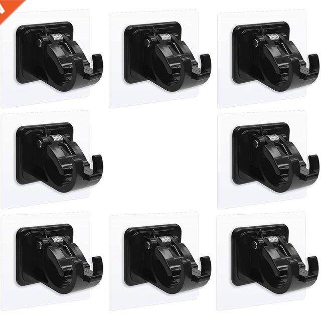 Curtain Rod Brackets No Drilling, Adhesive Curtain Rod Holde