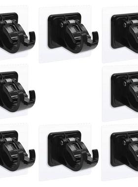 Curtain Rod Brackets No Drilling, Adhesive Curtain Rod Holde