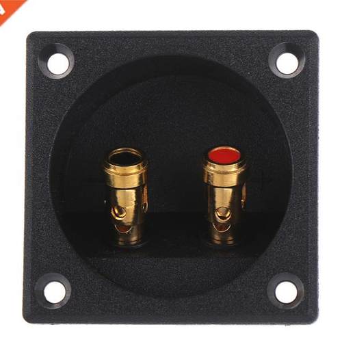 1pc Round Cup Subwoofer Plug Car Stereo Speaker Box Terminal