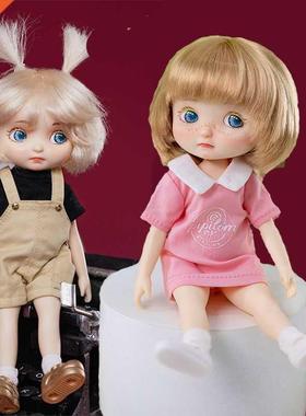 20cm Savage Baby Rubber Dolls Soft Slicone little Girl Doll