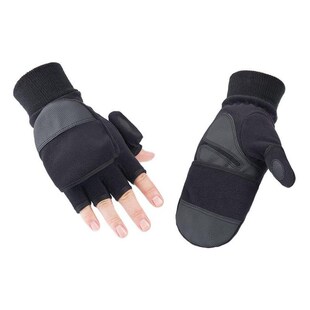 Winter Fashion Warm Gloves Fingerless Windproof Pair