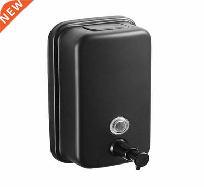 500/800/1000Ml Black/Mirror Soap Dispenser Wall Mounted, Sta