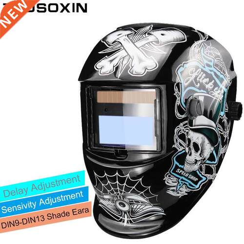 New Solar LI battery Automatic Darkening TIG MIG MMA MAG KR