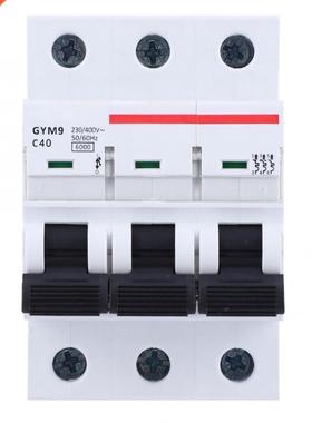 3P MCB Circuit Breaker 230/400VAC 50/60Hz IP20 Electric Leak