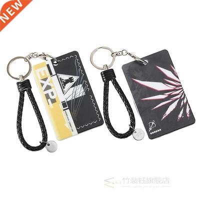 Anime Arknights Key Chain PVC keyring Rhodes Island Fun Cart