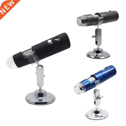 WiFi 8 LED USB 2MP HD 1080P 70 degrees Angle Microscope Magn