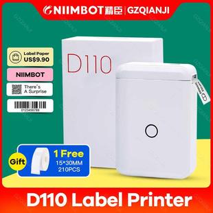 Niimbot D110 Paper Sticker Wireless Label Printer Pocket Han