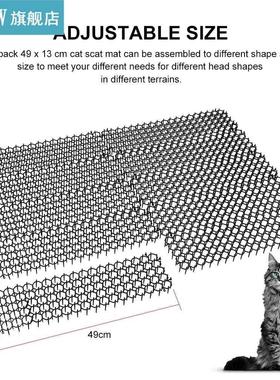 10 Pack Cat Scat Strips Pet and Dog Deterrent Prickle Mat An