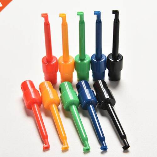 10pcs Multimeter Lead Wire Kit Test Hook Clip Electronic Min