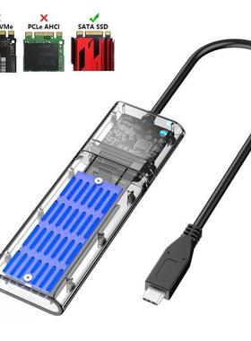 M2 SSD Box ST Chssis M.2 To USB3.1 Type-C SSD dpter For