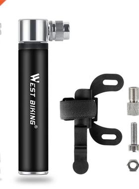 Bike Pump Bicycle Tire Inflator Valve Ball Hose Cycling