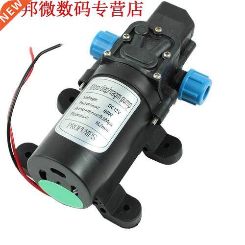 12 V DC 5L/min 60 W Micro Diafragma Hogedruk Waterpomp