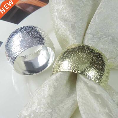 6PCS Napkin Rings Wedding Party Hotel Serviette Napkin Buckl