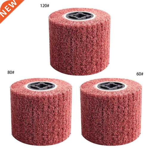 Woven Buffing Abrasive Flap Wheel Wire Drawing Burnishing Wh