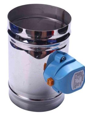 125mm stainless steel air damper valve HVAC electric air duc