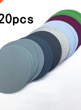 20Pcs 75mm 800//1500/2000/3000 Grit Sanding Paper Water/Dry
