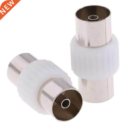 2pairs=4pcs Female To Female TV Plug Jack 适用于 Antennas TV