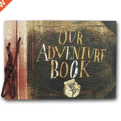 Book-Album Scrapbook Photo-Foto Pixar Vintage Our-My-Adventu