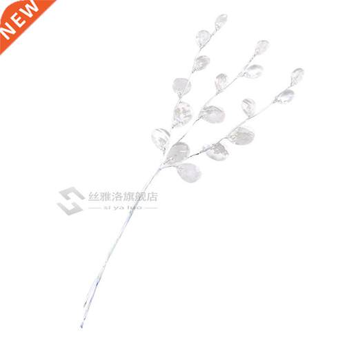 10pcs Crystal Bud Branches Artificial Flower Twigs Wedding