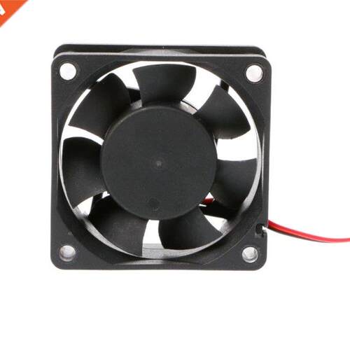 60mm×60mm×25mm DC 12V 24V 2-Pin Cooler Brushless