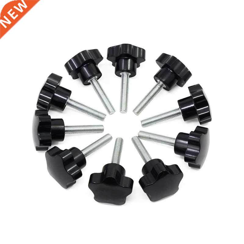 10 Pcs M8 x 40mm x 32mm Clamping Knob Thread Replacement Sta