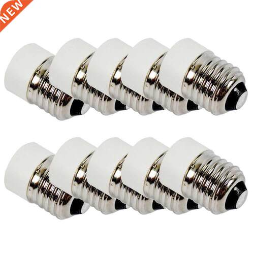 10 E27 Male Plug to E14 Female Socket Base LED Light Lamp Bu