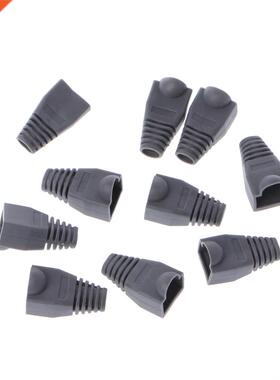 100 Pcs CAT5E CAT6 RJ45 Cap Ethernet Network Cable Strain Re