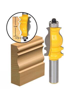 1 PC 8/12.7mm Shank Tenon Cutter Fishtail Moulding Router Bi