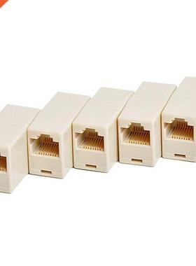 100 Pcs Internet Tools RJ45 CAT5 Coupler Plug Adapter Networ