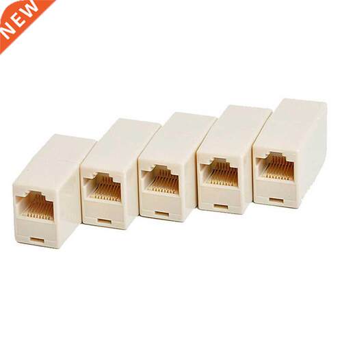 100 Pcs Internet Tools RJ45 CAT5 Coupler Plug Adapter Networ