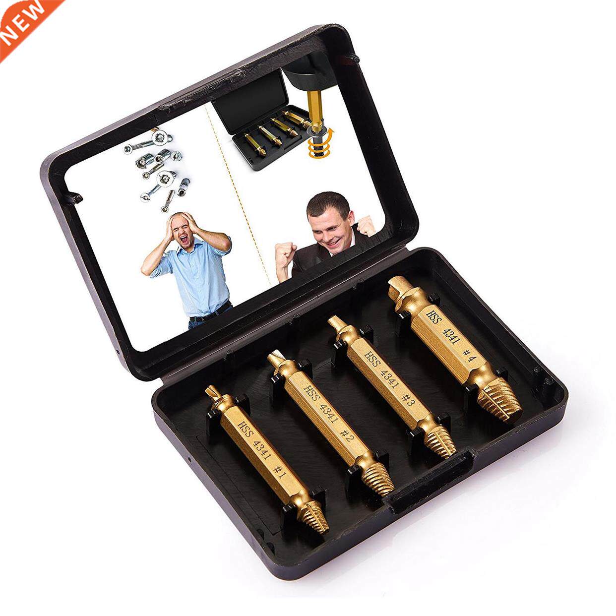 Damaged Screw Remover Extractor Easily Remove Stripped Damag