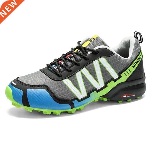 SMS Men Outdoor Hiking Shoes Climbing Sport Breathable Sneak