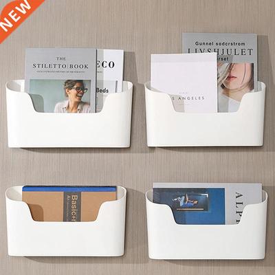 1pc Bathroom Rack Phone Holder Wall Mounted Storage Box Sund