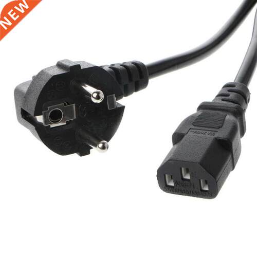 1.5m C1 IEC 20 European Kettle 2 Pin AC Round EU Plug Powe