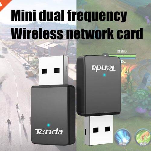 Tenda U9 AC650Mbps 2.4G/5G Wifi Adapter AC650M Dual Band Aut