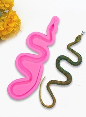 Snake Decoration Silicone Mold Epoxy Resin Jewelry Mold Resi