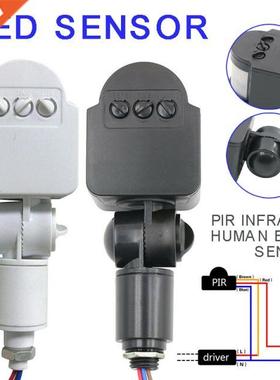 Mayitr 1pc AC 85-265V PIR Motion Sensor Switch 180 Degrees L