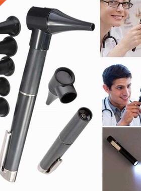 1 Set Medical Diagnostic Ear Light Otoscope Magnifying Clini