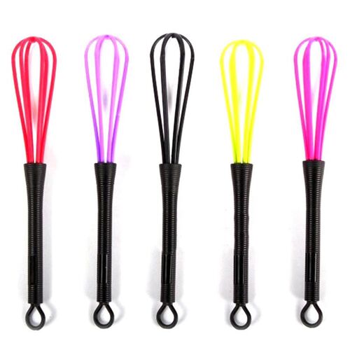 1PC Multifunctional Manual Mini Egg Agitator Plastic Whisk E