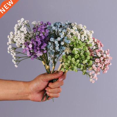 tificial Gypsophila Small Bunch Fake Plant Wedding Bride H