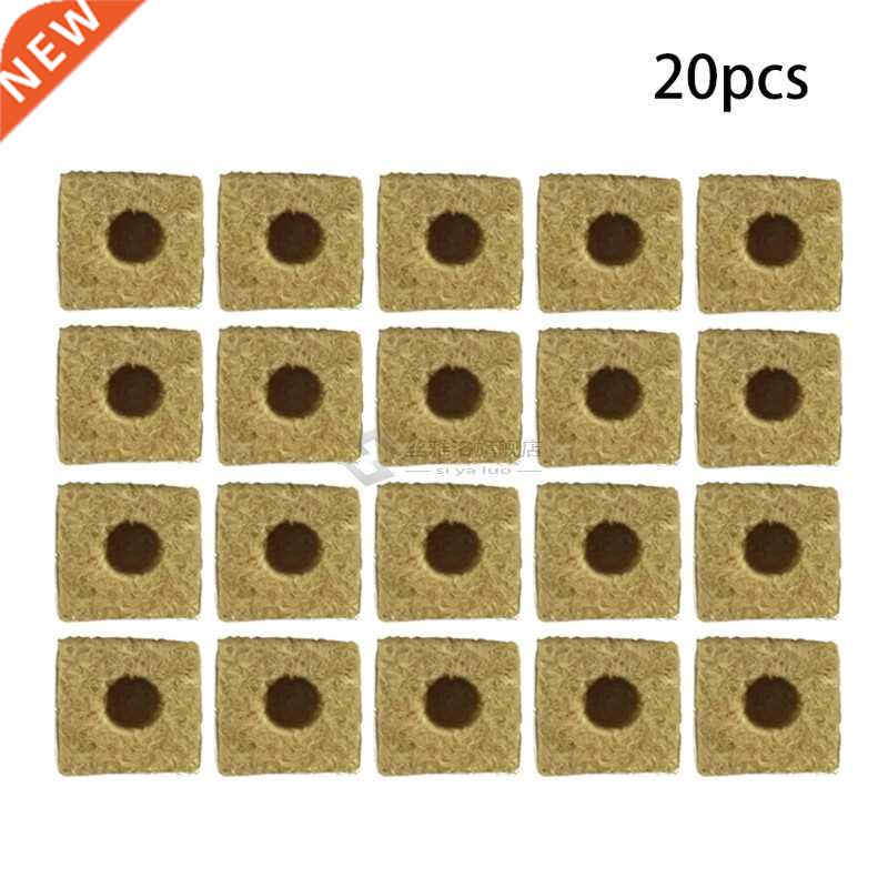 25x25x40mm Mini Compress Base Practical Rockwool Cubes Multi