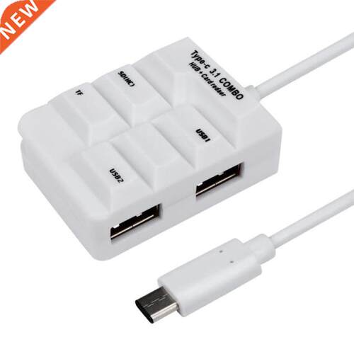 Type C USB 3.1 HUB All in 1 SD TF OTG Card Reader for Macb