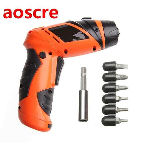 6V Household electric screwdriver/Driver Cordless sleeve Pow