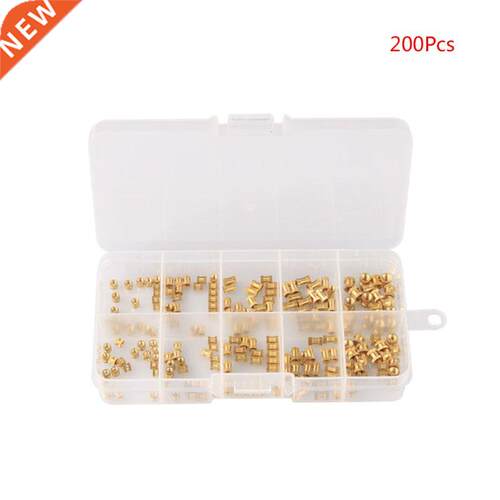 200/500PCS M2x3/4/5/6 M2.5x3/4/5/6 M3x4/5 Intion Nut Copp