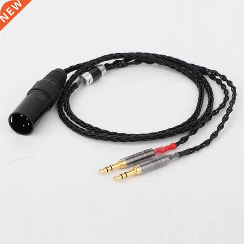Preffair E516YE 2x.5mm HIFI 4-pin XLR Male Balanced Headpho