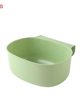 2 PCS Desktop Waste Bin Cabinet Door Hanging Large Trash Can