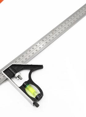 00mm 12inch Engineers Combination Square Protractor Ruler f